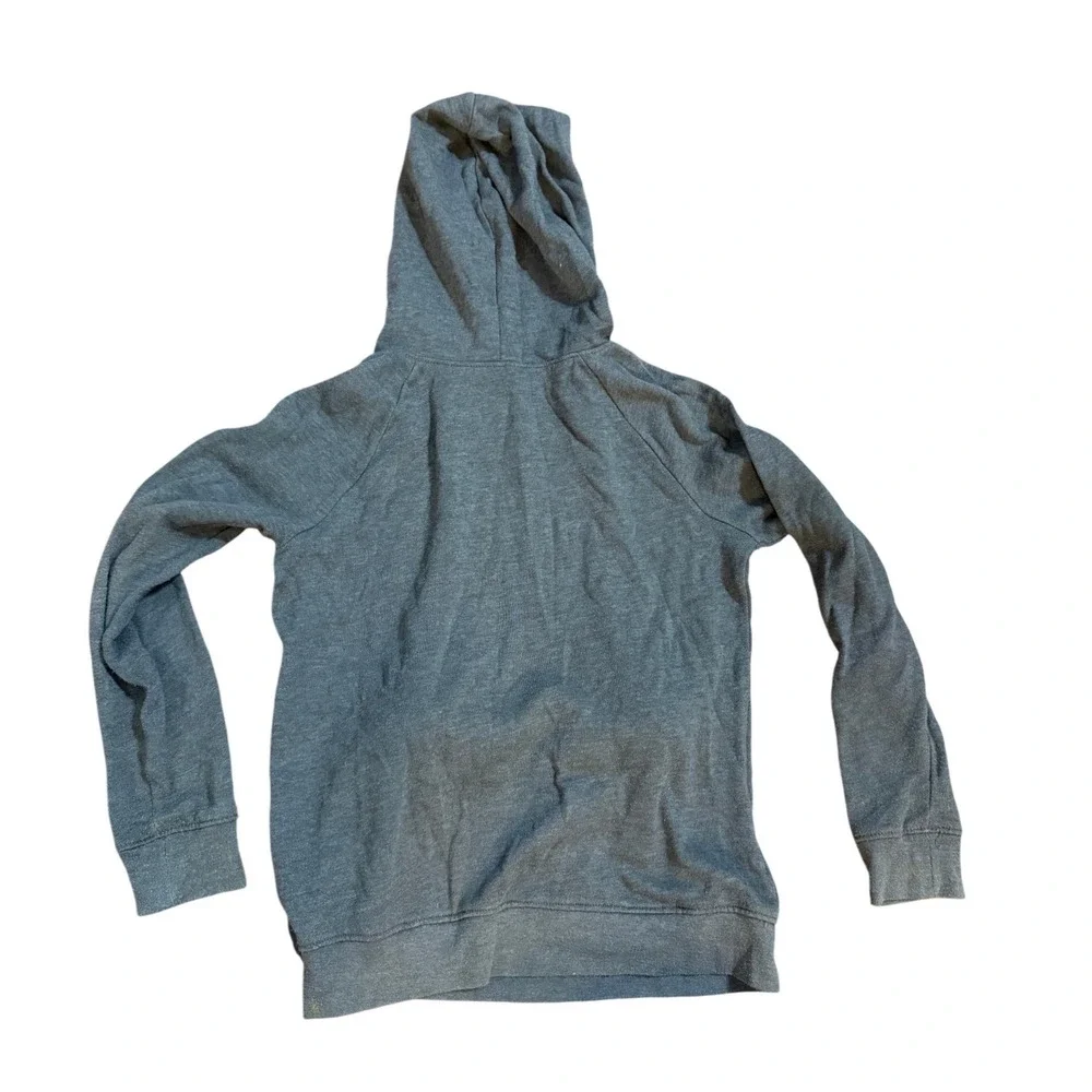 Justice Girls Gray Just Chill Koala Fuzzy Pocket Pullover Hoodie Sweatshirt Sz 8